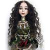 Авторская художественная коллекционная кукла Римская (Греческая) богиня Веста