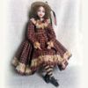 Художественная реалистичная авторская кукла «Майя» OOAK в шотландском стиле 2