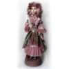 Оригинальная коллекционная кукла в розовом платье с розовыми волосами реалистичная кукла ручной работы 4